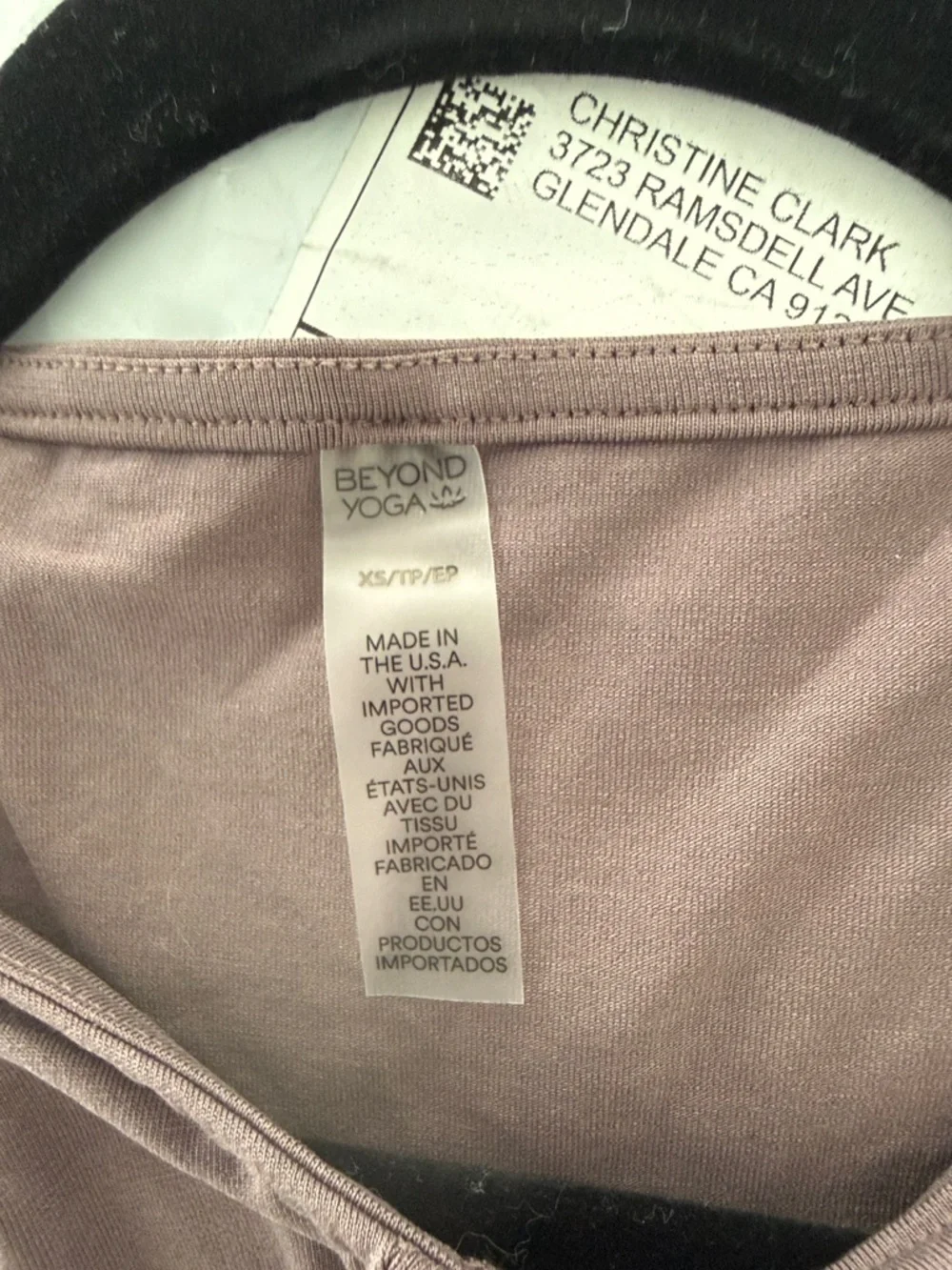 Beyond Yoga Around The World Front Twist Dress NWOT XS - Picture 9 of 10